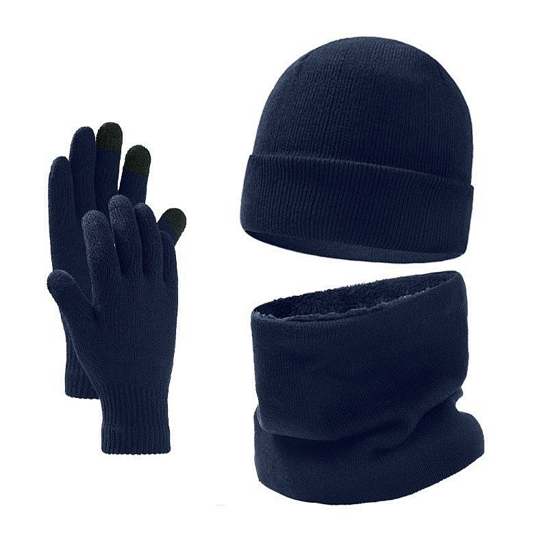 Scarf + Cap + Gloves