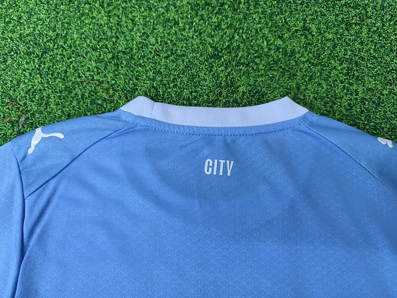 Manchester City Home Kids Player Version Kit 16#-28# 4