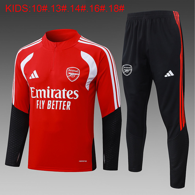 Arsenal Kids Long Sleeve Tracksuit #10-#18 5
