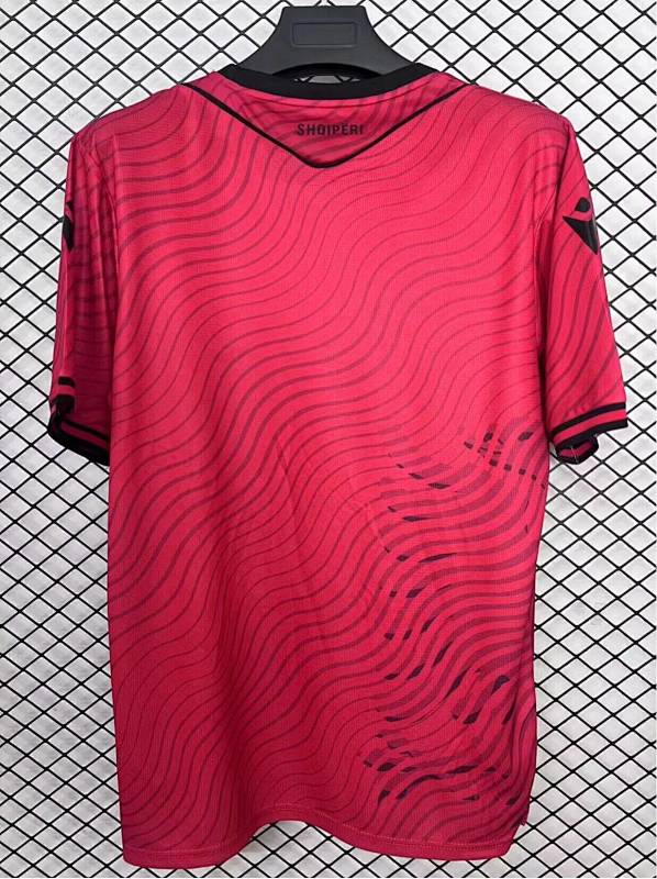2026 Republic Of Albania Home Fans Version Jersey · 3