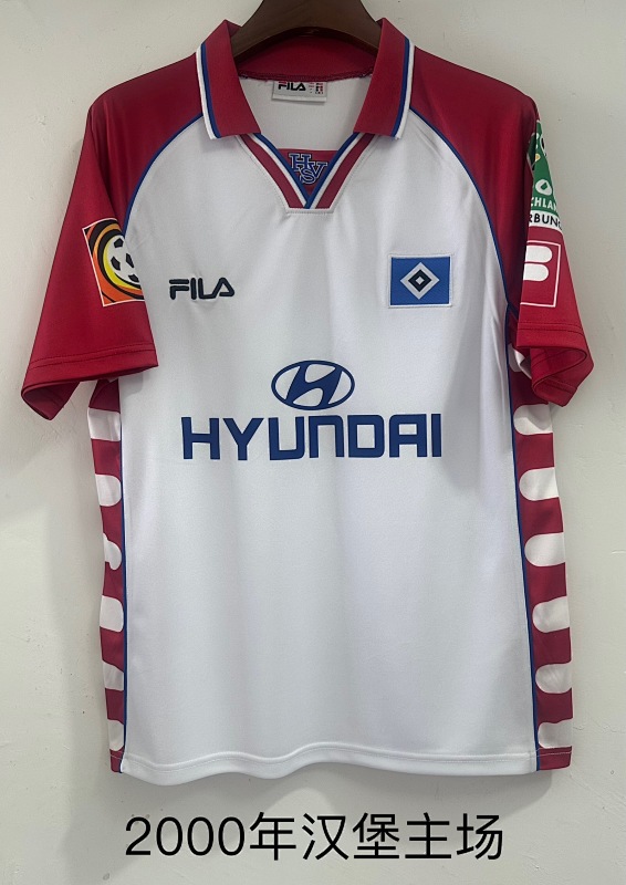 2000 Hamburger Sv Home Retro Jersey · 3