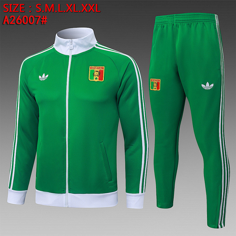 2026 Senegal Long Zipper Jacket 3