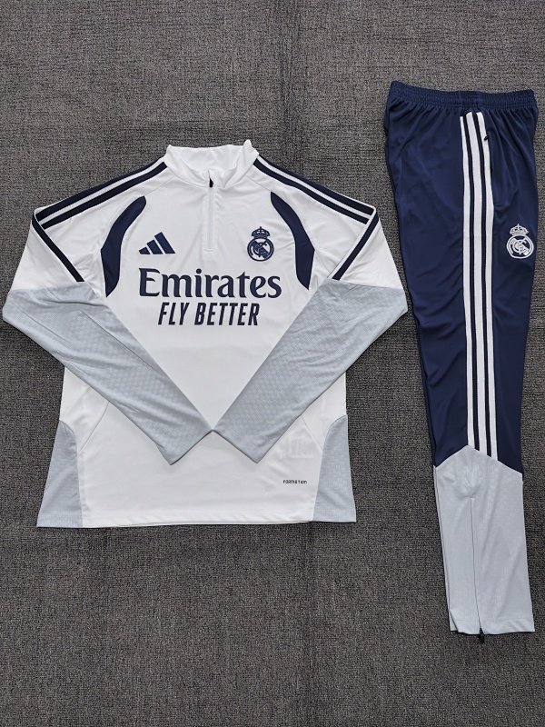 Real Madrid Kids Long Sleeve Tracksuit 10#-18# · 3