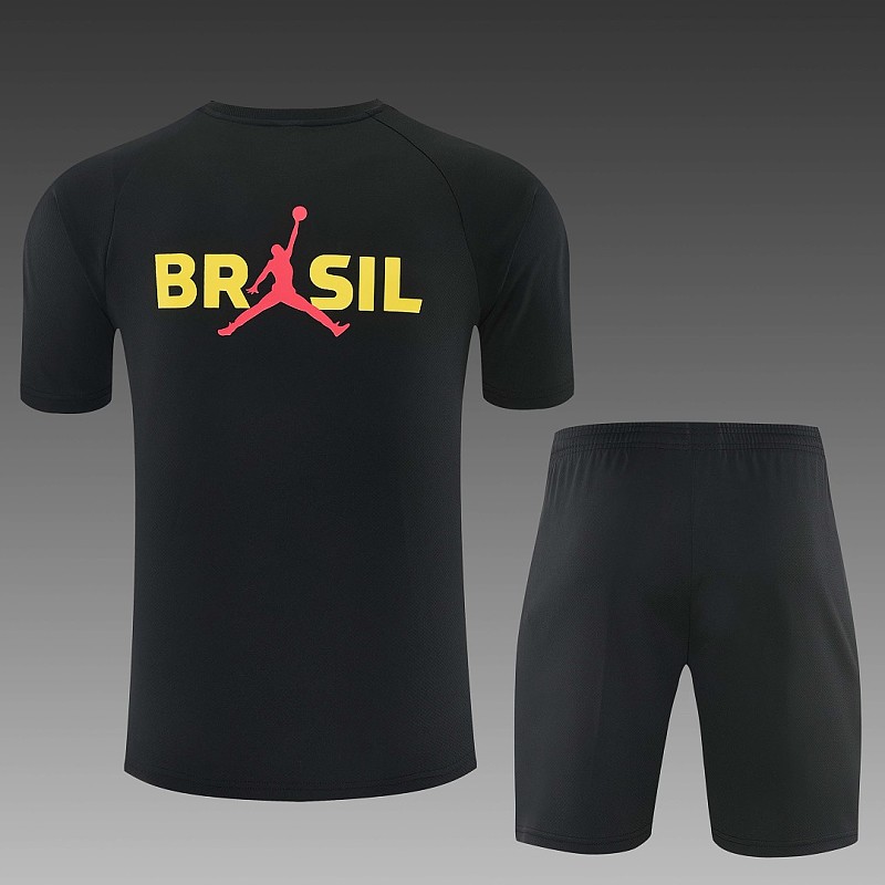 2026 Brazil Kids Short Sleeve Tracksuit 20#-28# · 5