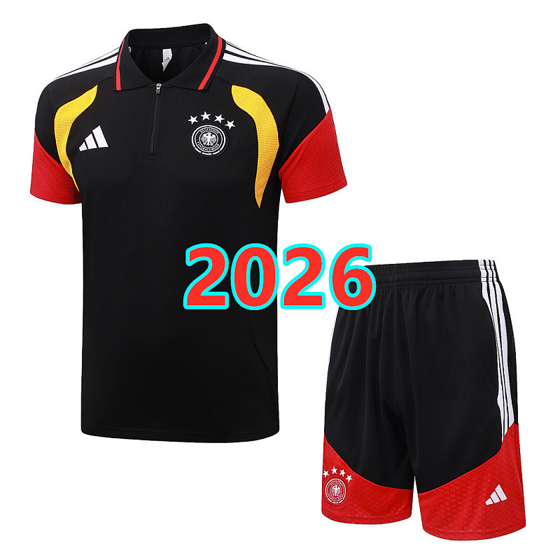 2026 Germany Polo Short Sleeve Tracksuit Polo