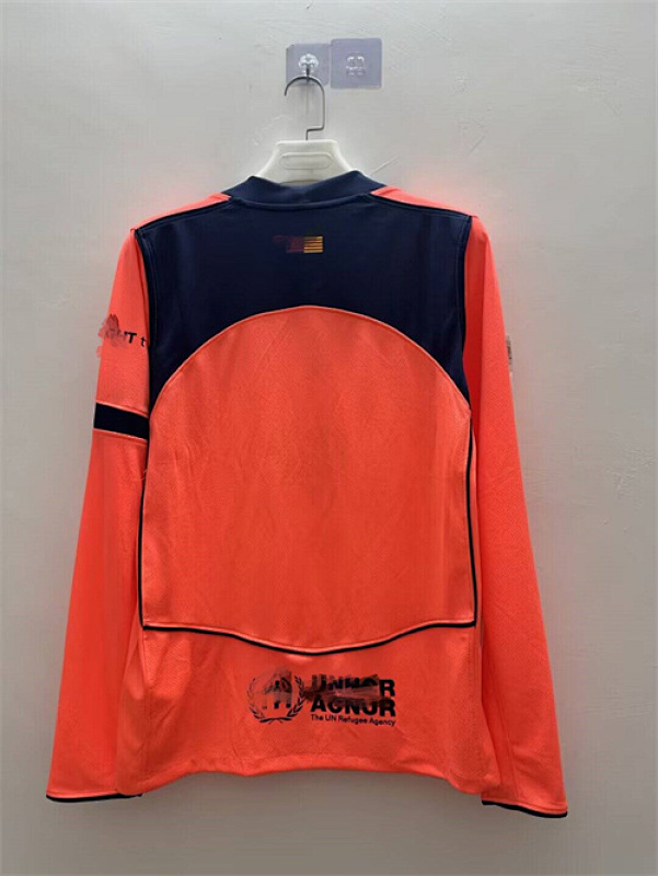 Barcelona Third Fans Version Long Sleeve Jersey · 2