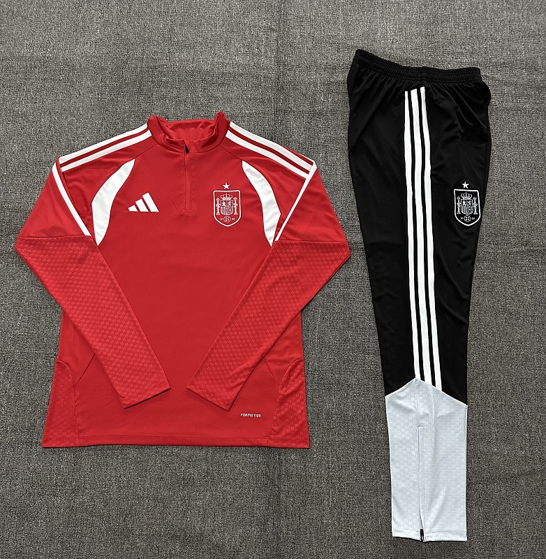 2026 Spain Kids Long Sleeve Tracksuit 10#-18# · 4