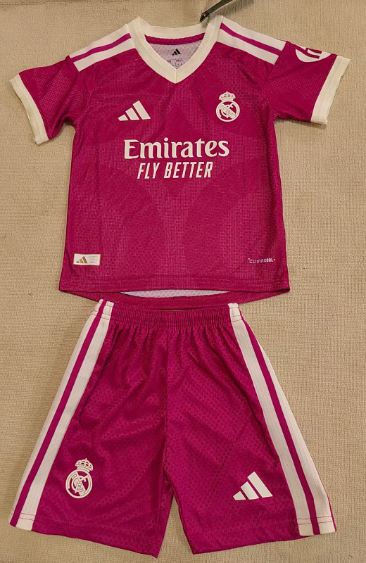 Real Madrid Third Kids Player Jersey+shorts Kit 16#-28# · 5