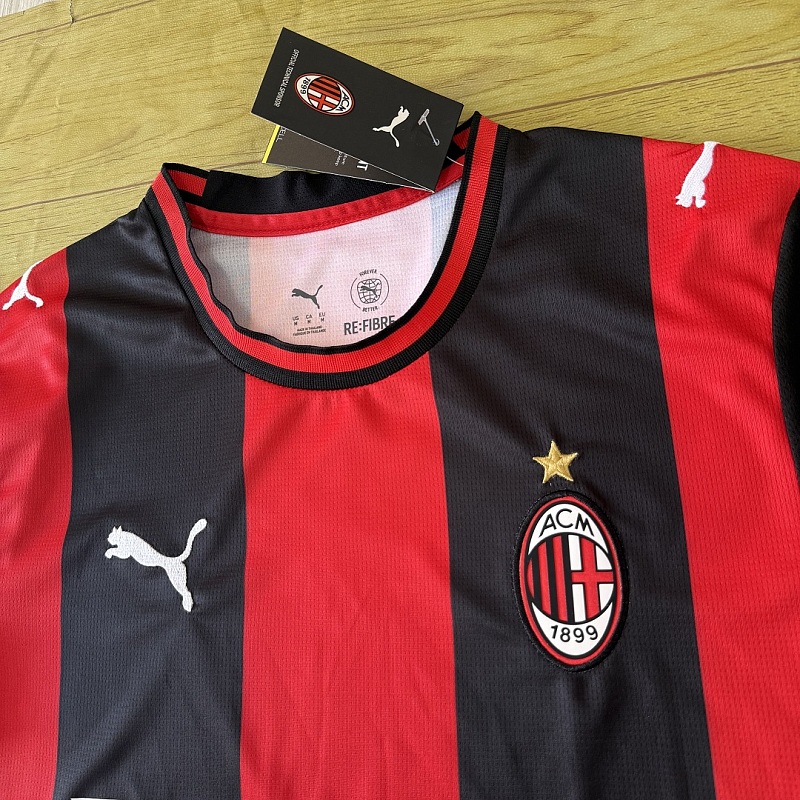 Ac Milan Home Fans Version Jersey Ac · 4
