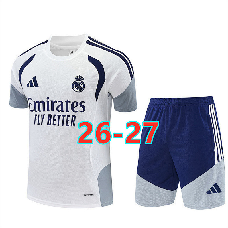 Real Madrid Short Sleeve Tracksuit