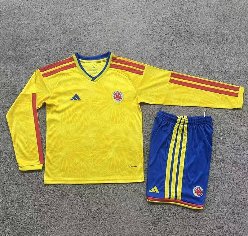2026 Colombia Home Kids Long 32 Team 16#-28# 32 · 4