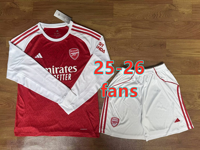 Arsenal Home Fans Long Jersey+shorts Kit · 3