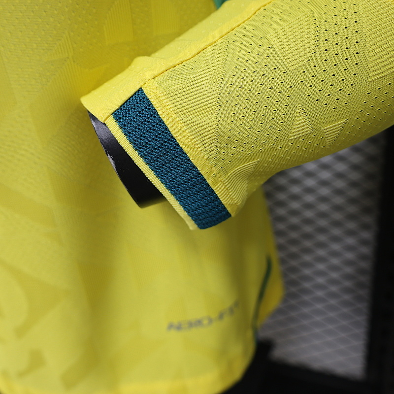 2026 Brazil Home Player Long 32 Teams Jersey 32 · 2