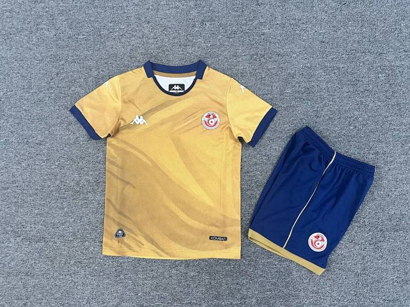 2026 Tunisia Third Kids Jersey+shorts Kit 16#-28# · 5