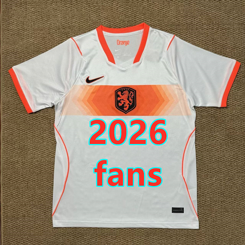 2026 Netherlands Away Fans Version Jersey · 2