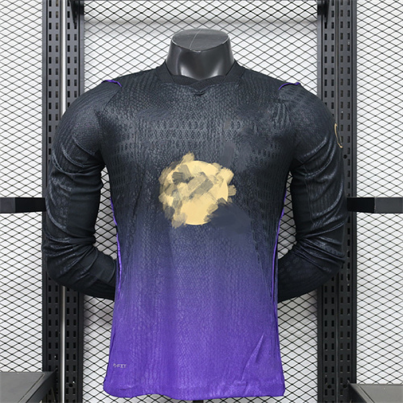 Barcelona Away Player Long Sleeve Jersey · 4
