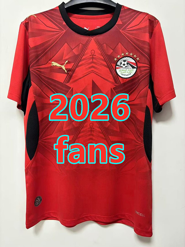 2026 Egypt Home Fans 16 Teams Jersey 16