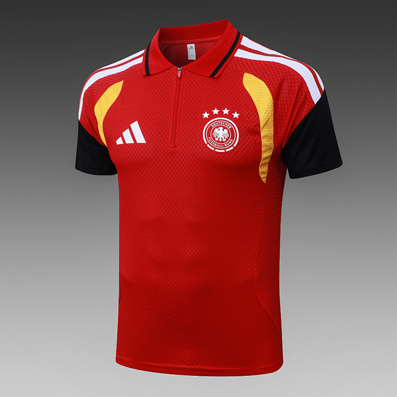 2026 Germany Player Short Sleeve+pants Kit Polo · 4