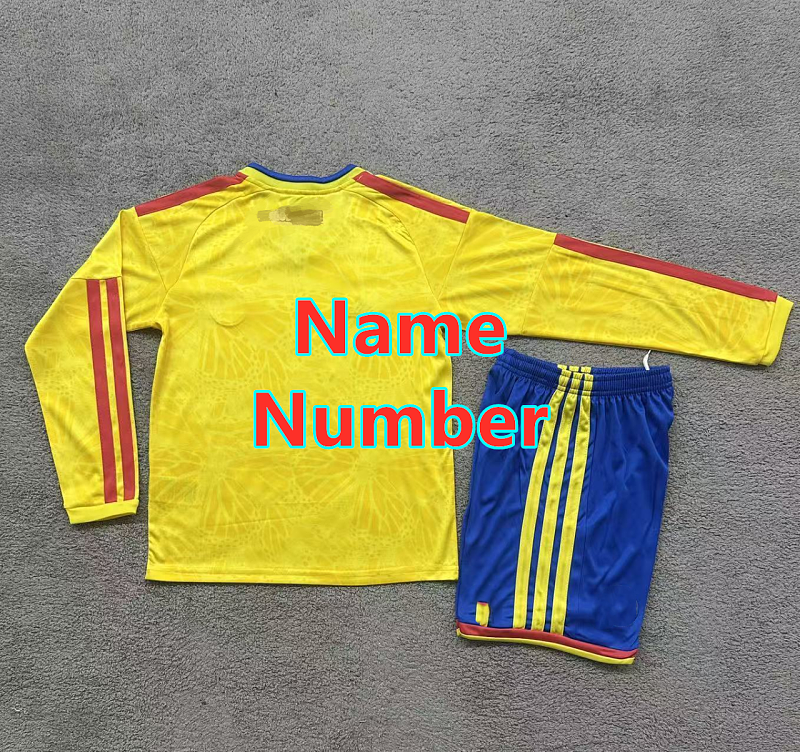 2026 Colombia Home Kids Long 32 Team 16#-28# 32 · 2