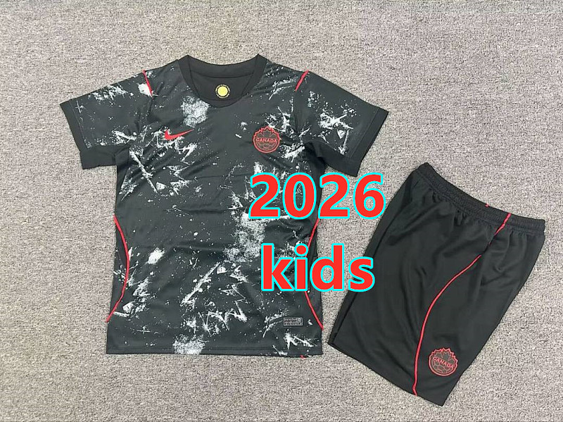 2026 Canada Away Kids 32 Teams Kit 16#-28# 32 · 2