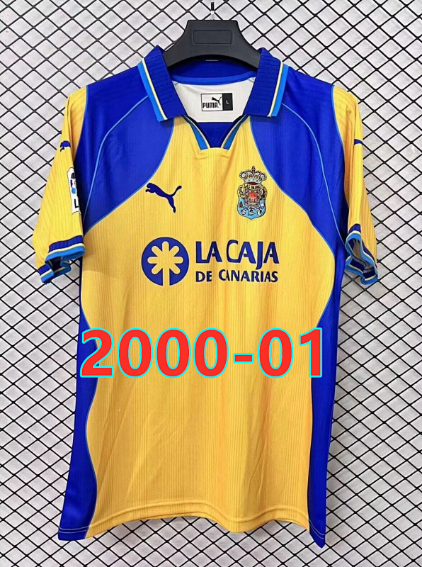 2000-01 Las Palmas Home Retro Fans Version Jersey