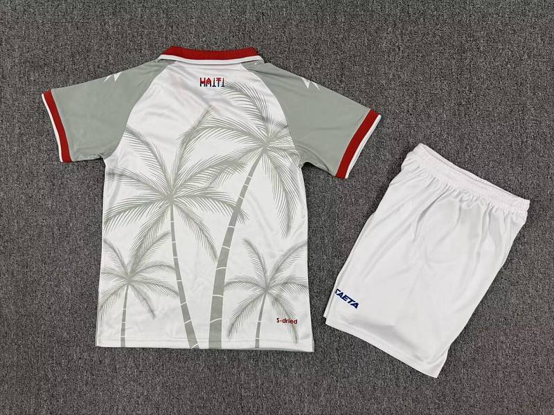 2026 Haïti Away Kids Jersey+shorts Kit 16#-28# · 2