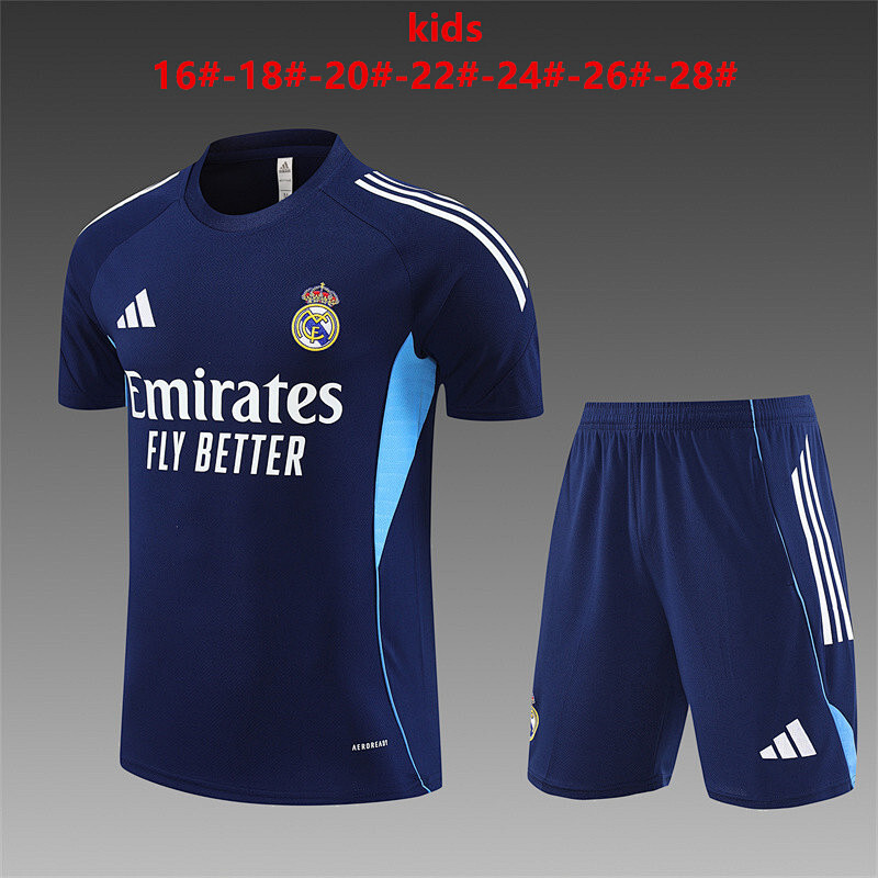 Real Madrid Kids Short Sleeve Tracksuit 16#-28# · 4