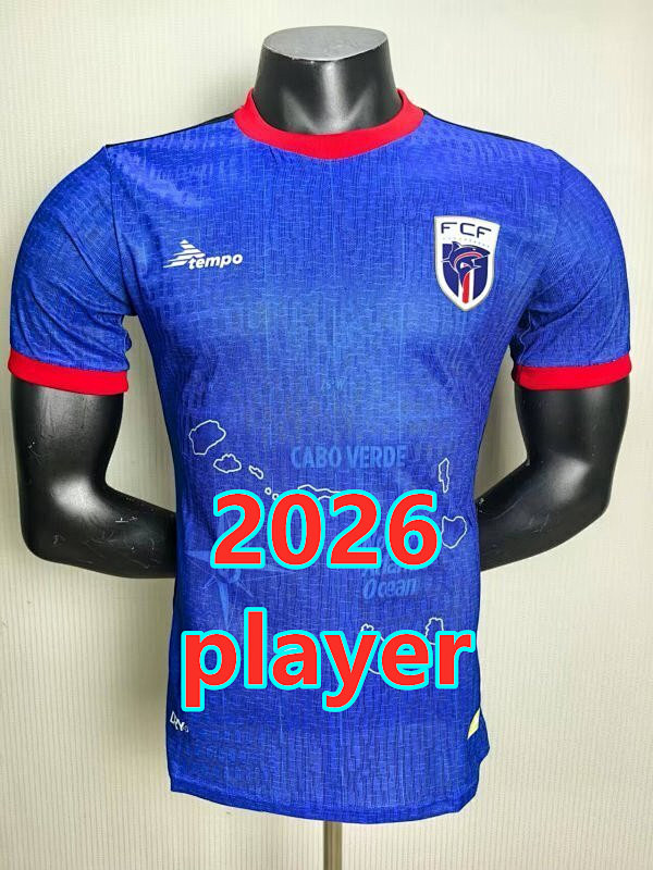 2026 Cape Verde Home Player Version Jersey 5