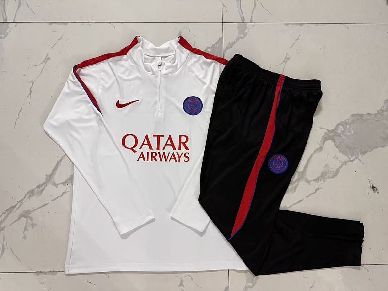 Paris Psg Kids Long Sleeve Tracksuit #10-#18 · 2