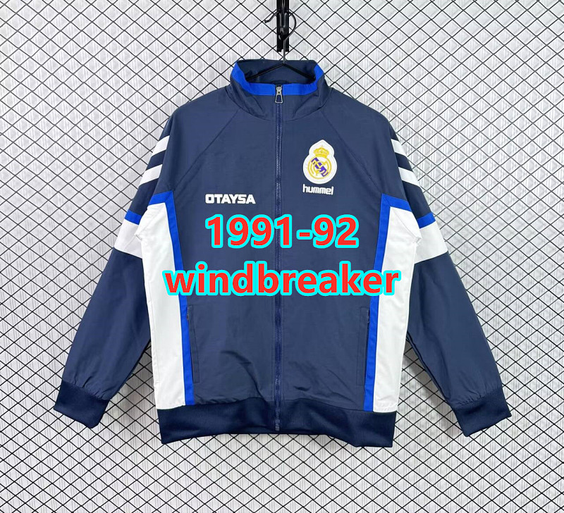 1991-92 Real Madrid Retro Windbreaker