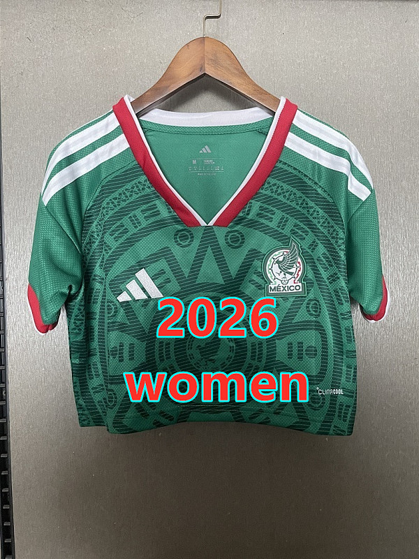 2026 Mexico Home Women Short 16 Team Jersey 16 · 4