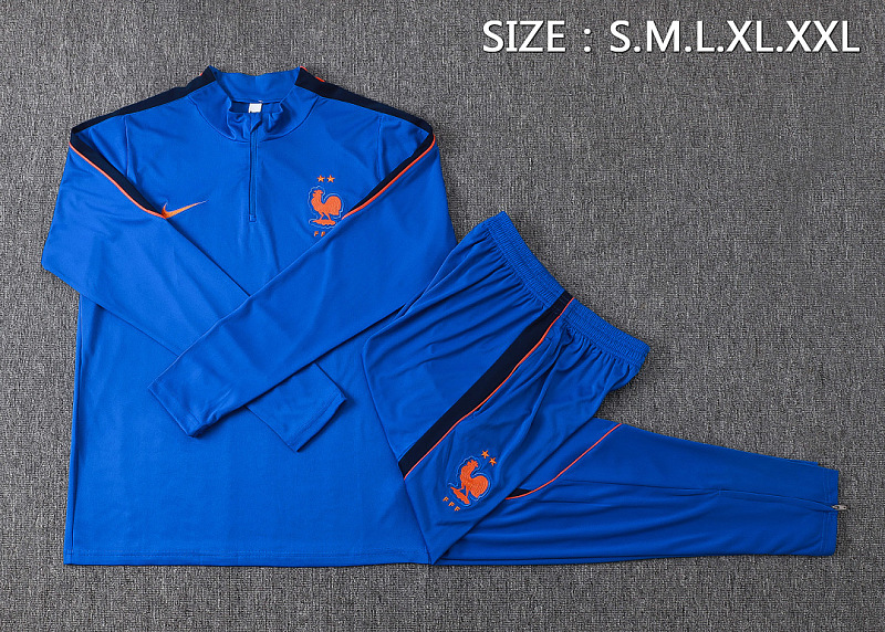 2026 France Long Sleeve Tracksuit 5
