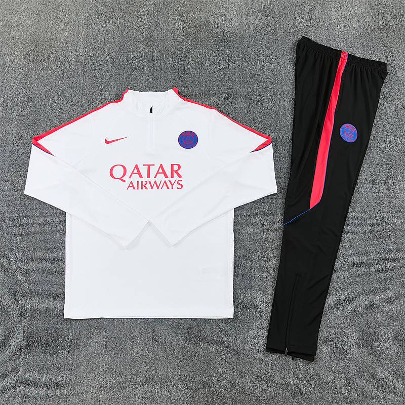 Paris Psg Long Sleeve Tracksuit 6