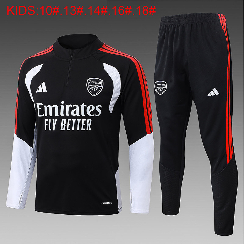 Arsenal Kids Long Sleeve Tracksuit #10-#18 · 5