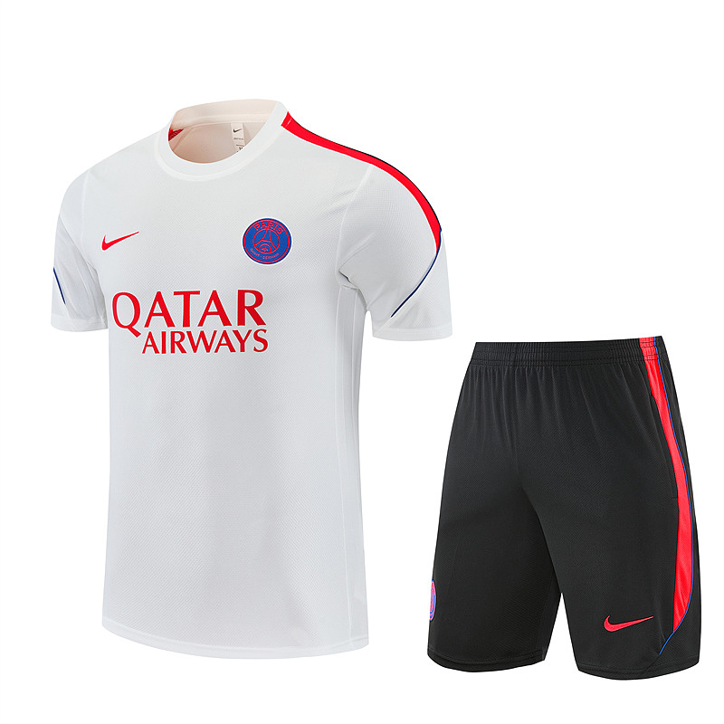 Paris Psg Short Sleeve Tracksuit 3