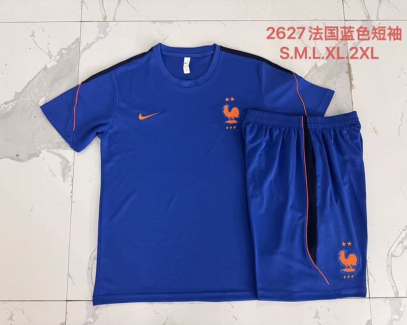 2026 France Short Sleeve Tracksuit · 4