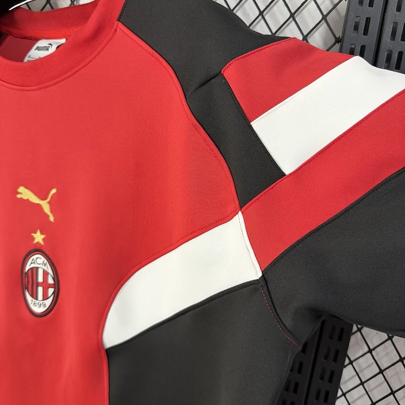 Ac Milan Extra Thick Short Sleeve Hoodie Ac · 4