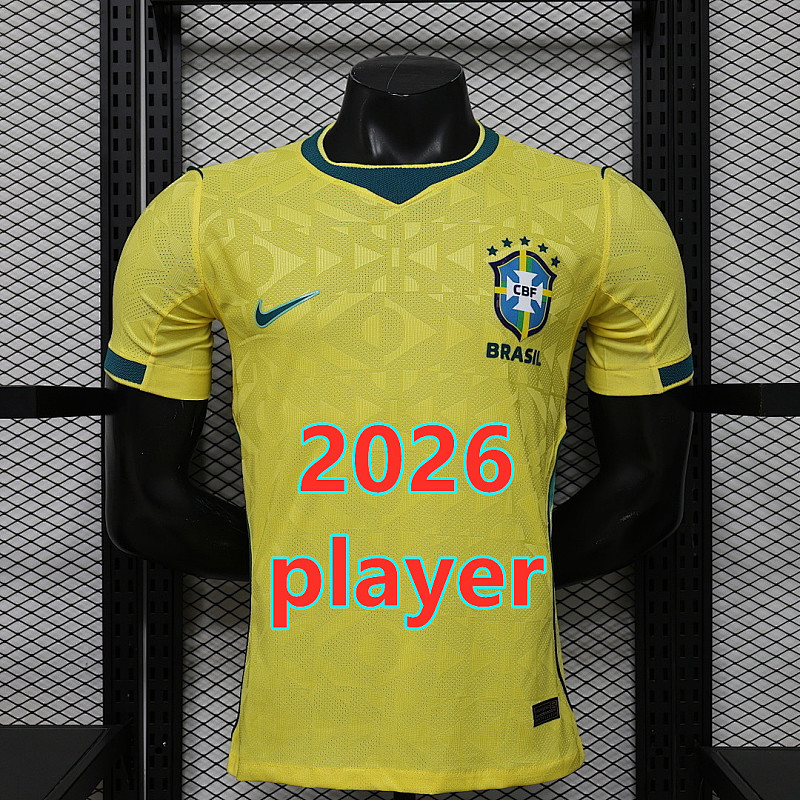2026 Brazil Home Player 32 Teams Jersey 32 · 3