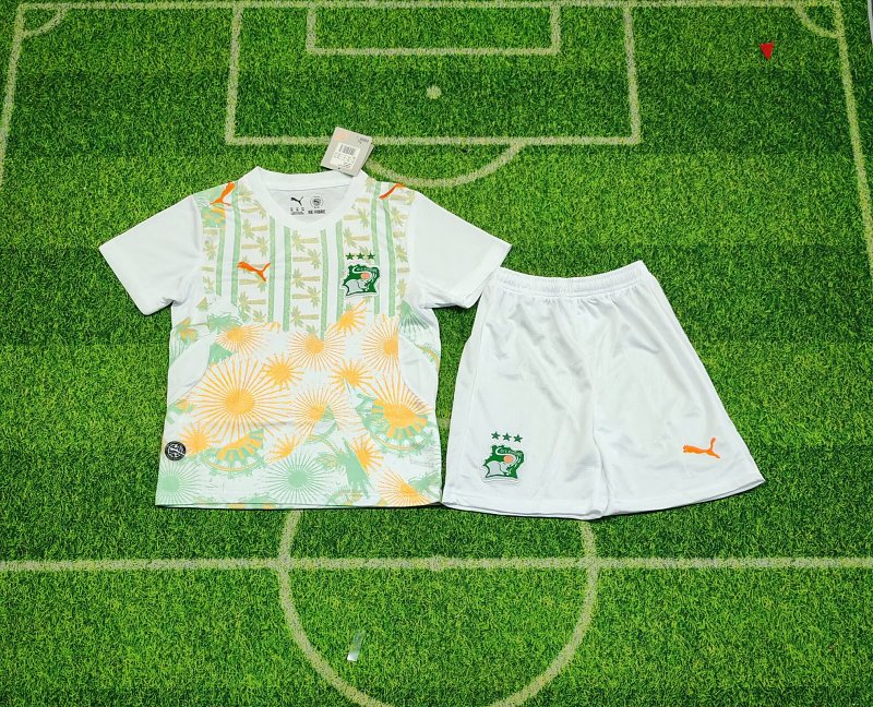 2026 Cote d'Ivoire Away Kids 32 Team Kit 16#-28# 32 · 5
