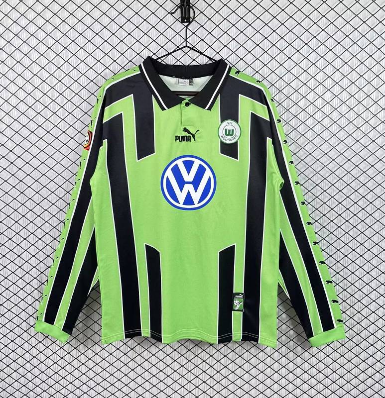1999-00 Wolfsburg Away Retro Fans Long Sleeve Jersey · 6
