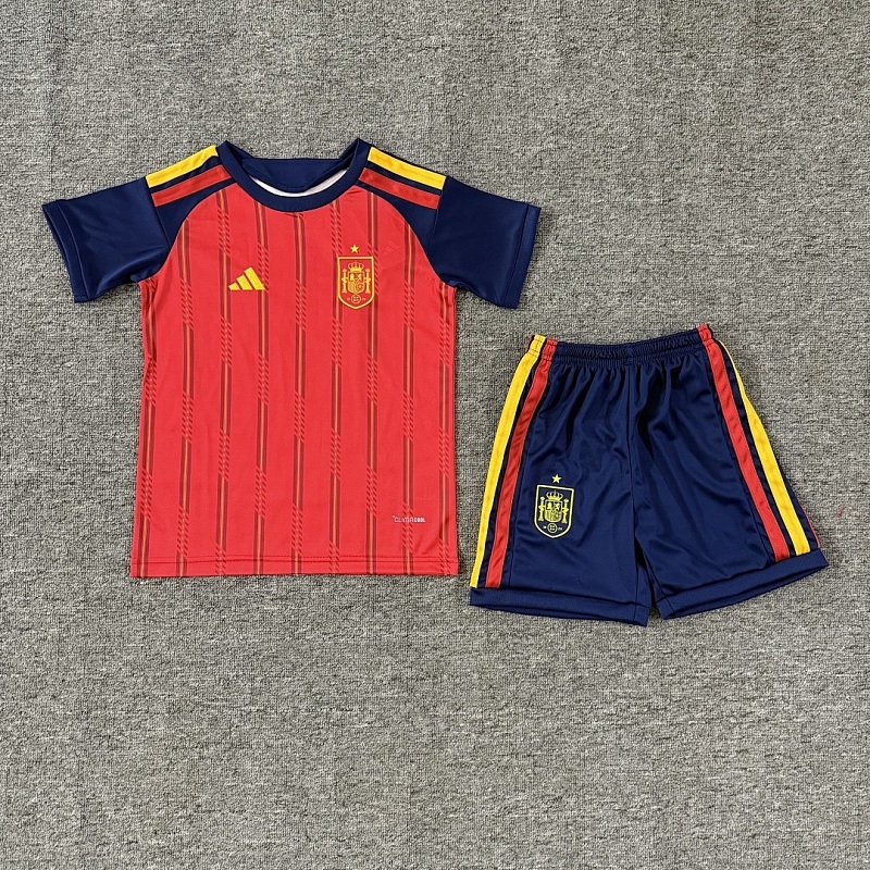 2026 Spain Home Kids 32 Teams Kit 16#-28# 32 · 3