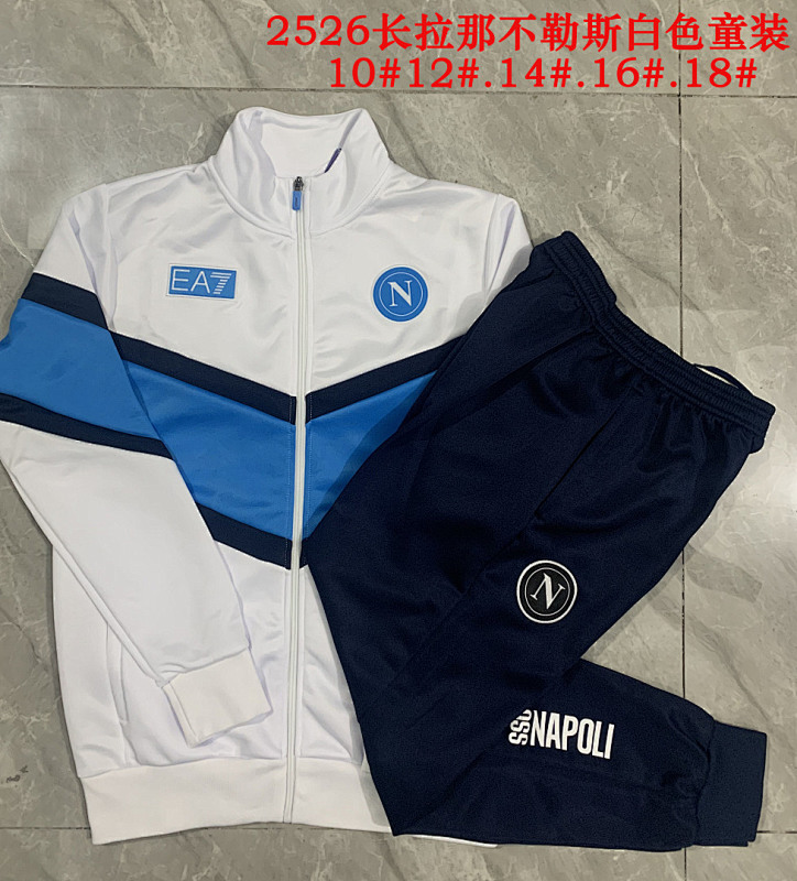 Napoli Kids Long Zipper Jacket 10#-18# · 5