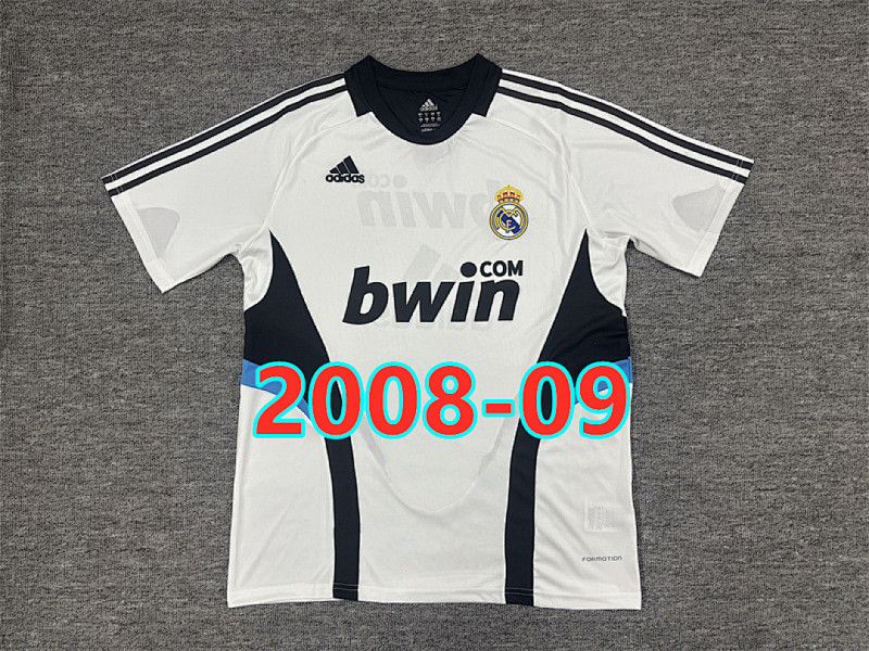 2008-09 Real Madrid Retro Jersey