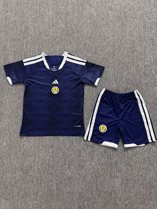 2026 Scotland Home Kids Jersey+shorts Kit 16#-28# · 4