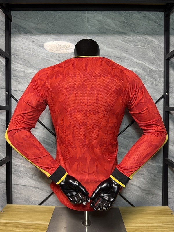 2026 Belgium Home Player Long 32 Teams Jersey 32 4