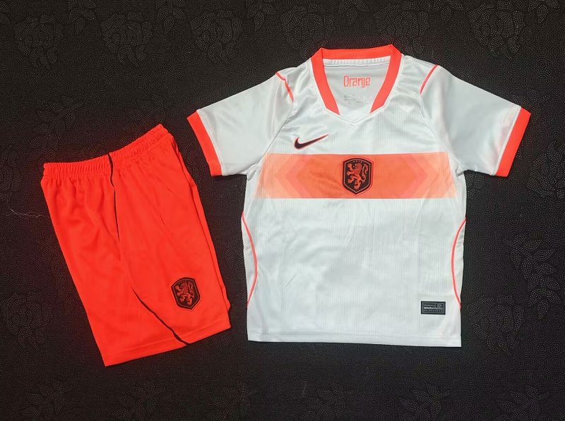 2026 Netherlands Away Kids 32 Teams Kit 16#-28# 32 · 3