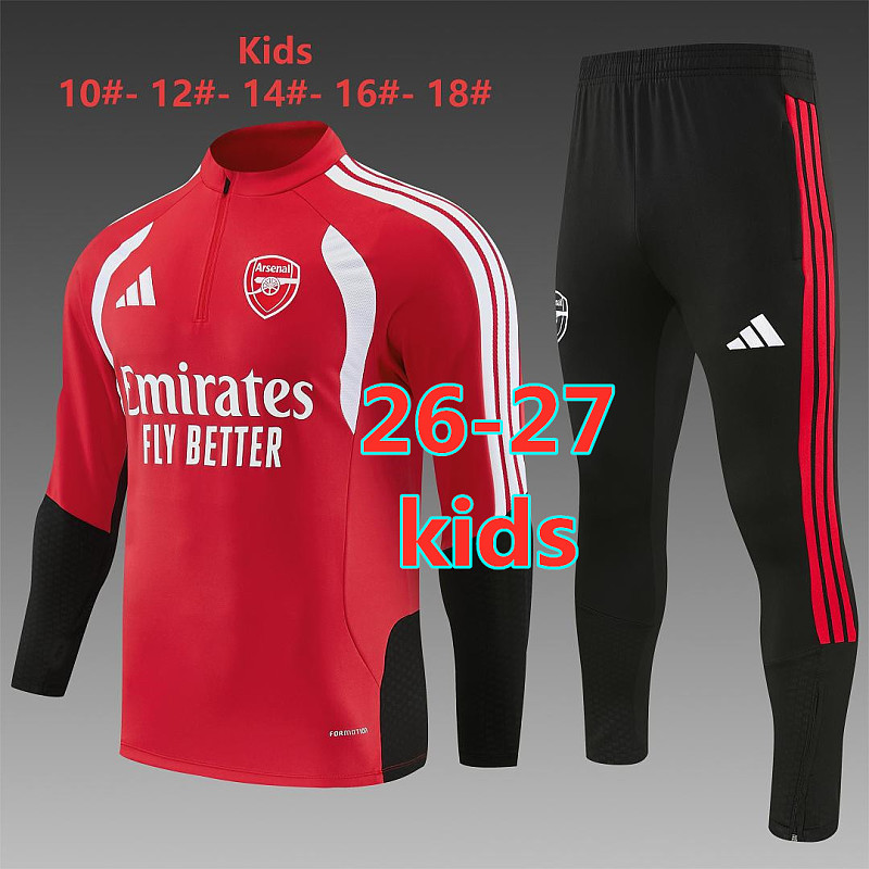 Arsenal Kids Long Sleeve Tracksuit #10-#18