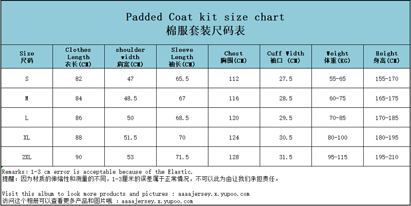 Manchester City Padded Coat Kit · 2