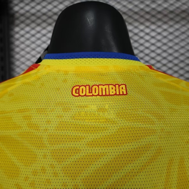2026 Colombia Home Player Long 32 Team Jersey 32 · 4