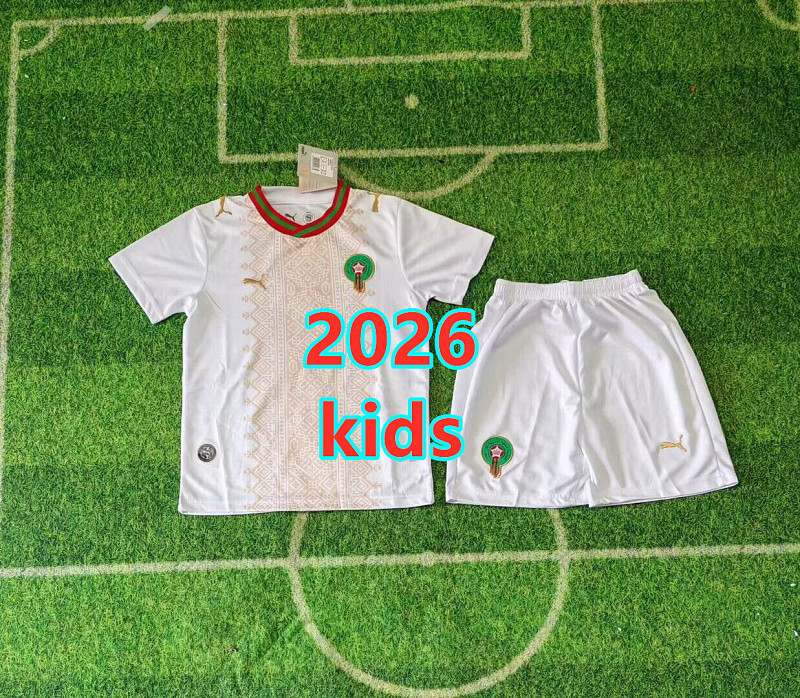 2026 Morocco Away Kids 16 Teams Kit 16#-28# 16 · 6